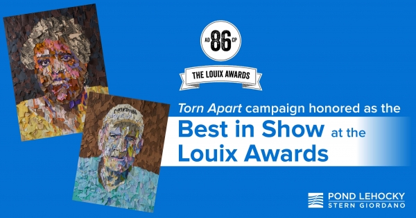 Award-winning Torn Apart campaign takes Best in Show