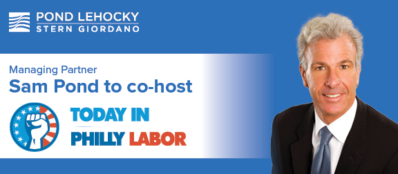 Pond Lehocky Partner Sam Pond to make third co-hosting appearance on Today in PhillyLabor