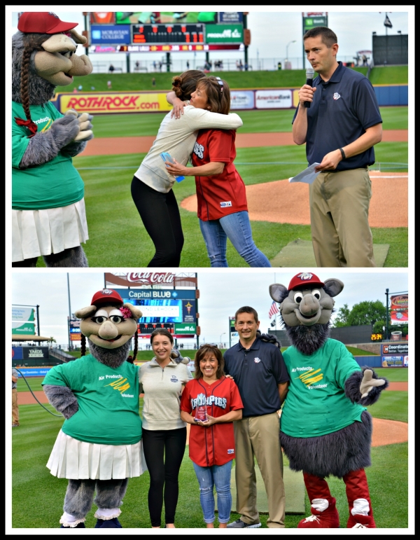 Congratulations to the Brown family for earning the IronPigs June Community Star Award