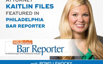La asociada Kaitlin Files aparece en Philadelphia Bar Reporter
