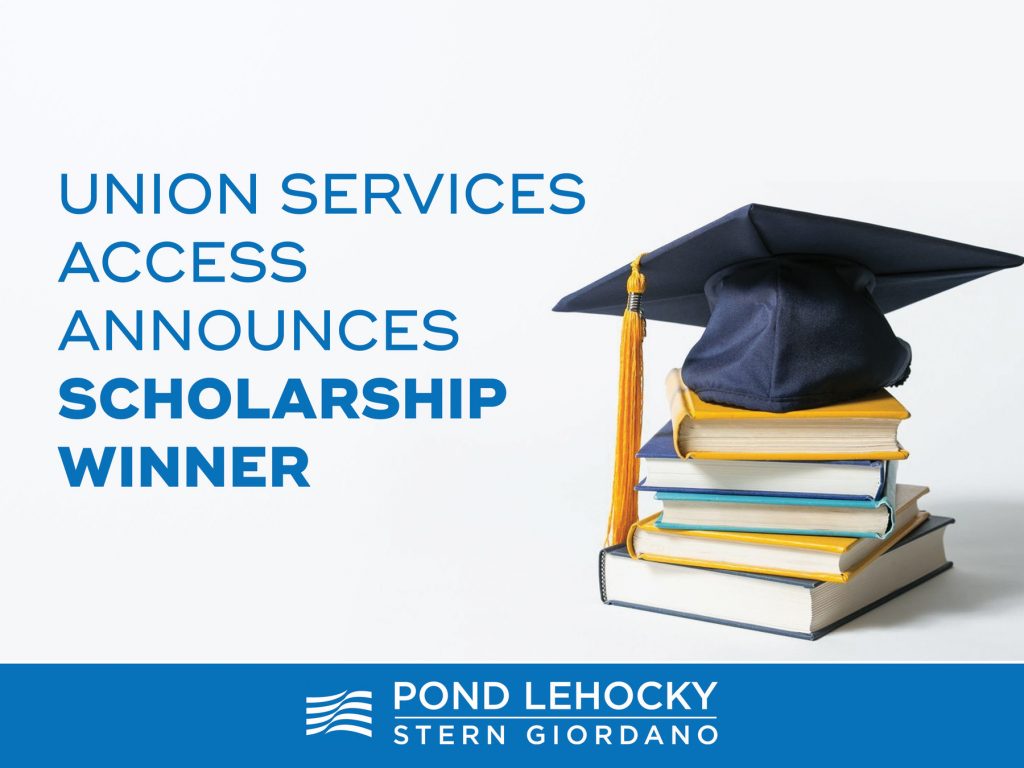 Union Services Access Announces Scholarship Award Winner