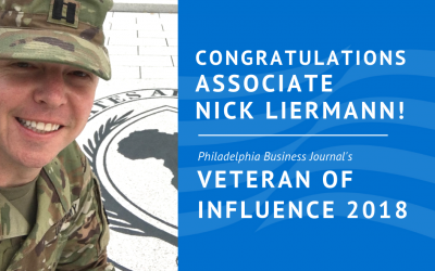 El abogado Nick Liermann recibe el prestigioso premio a los veteranos y el reconocimiento por su servicio
