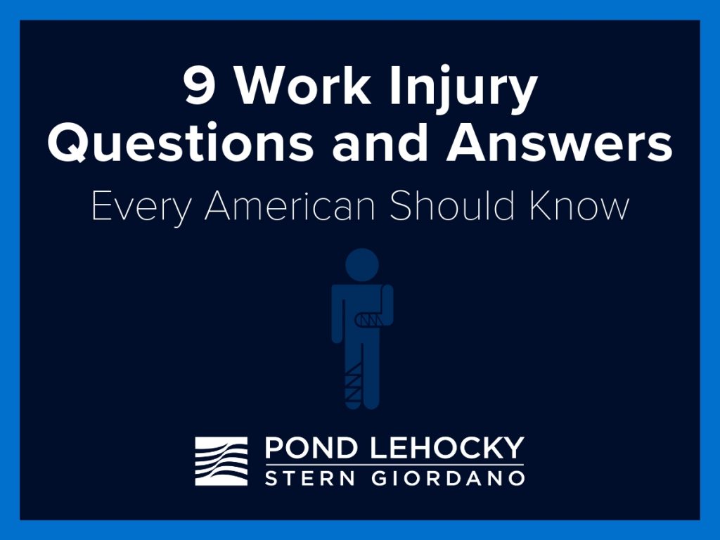 Work injury questions and answers every American should know