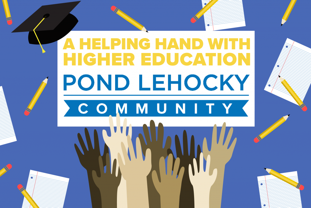 Scholarship and educational opportunities are another way of giving back for Pond Lehocky