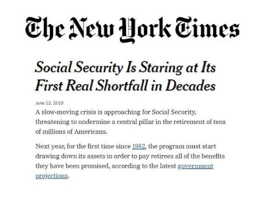 Dear New York Times: We reiterate, Social Security is not going broke