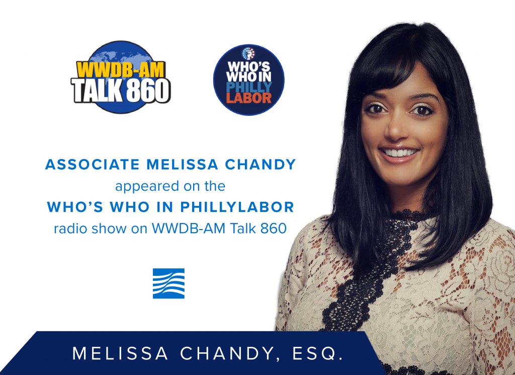 Senior associate Melissa Chandy talks workers’ compensation on radio show