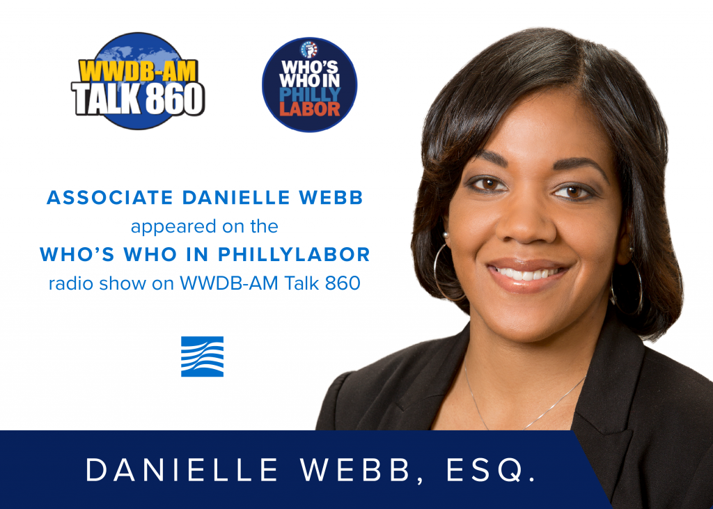 Pond Lehocky’s Danielle Webb appears on PhillyLabor radio show