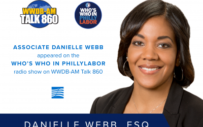 Danielle Webb, de Pond Lehocky, aparece en el programa de radio PhillyLabor