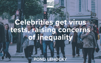 Celebrities get virus tests, raising concerns of inequality