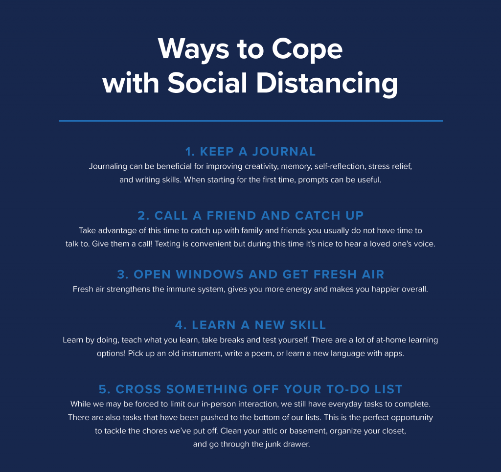 5 Ways to Cope with Social Distancing