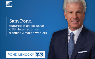Sam Pond aparece en un reportaje exclusivo de CBS News sobre los trabajadores de primera línea de Amazon