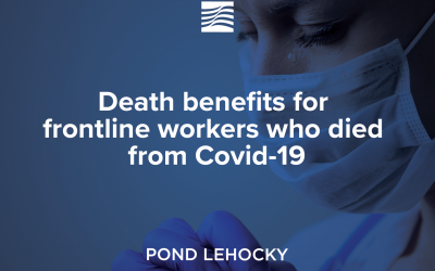 Prestaciones por fallecimiento para los trabajadores de primera línea fallecidos por Covid-19
