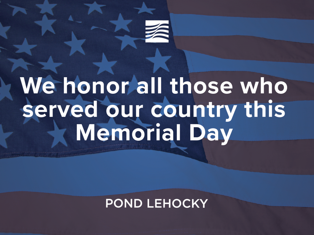 We honor all those who served our country this Memorial Day