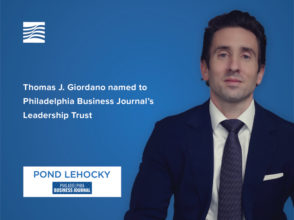 Thomas J. Giordano named to Philadelphia Business Journal’s Leadership Trust