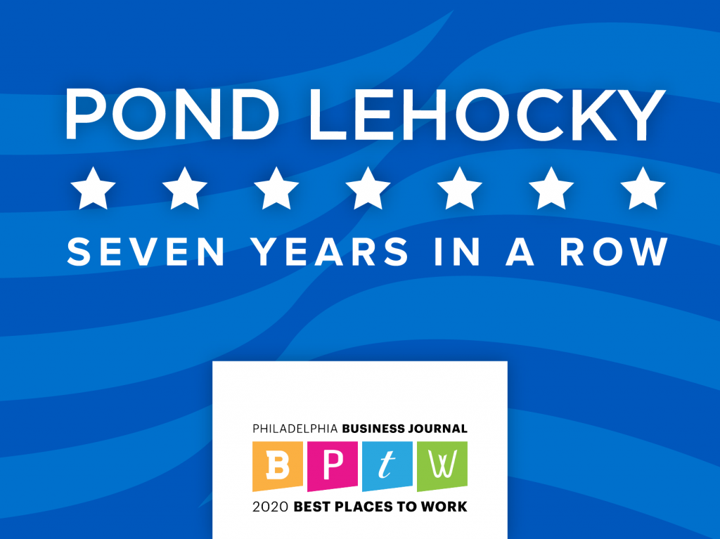 Pond Lehocky named to ‘Best Places to Work’ list for seventh time