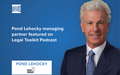 El socio director de Pond Lehocky aparece en el podcast de Legal Toolkit