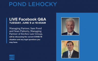 El socio gerente de Pond Lehocky, Sam Pond, será el anfitrión de Facebook Live con Sean C. Flaherty, Esq.