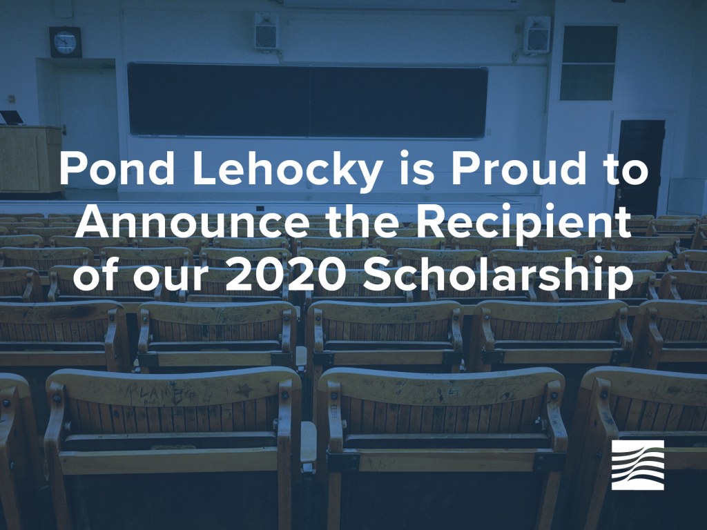 Pond Lehocky Giordano’s Annual Scholarship covers remaining balance for local union family