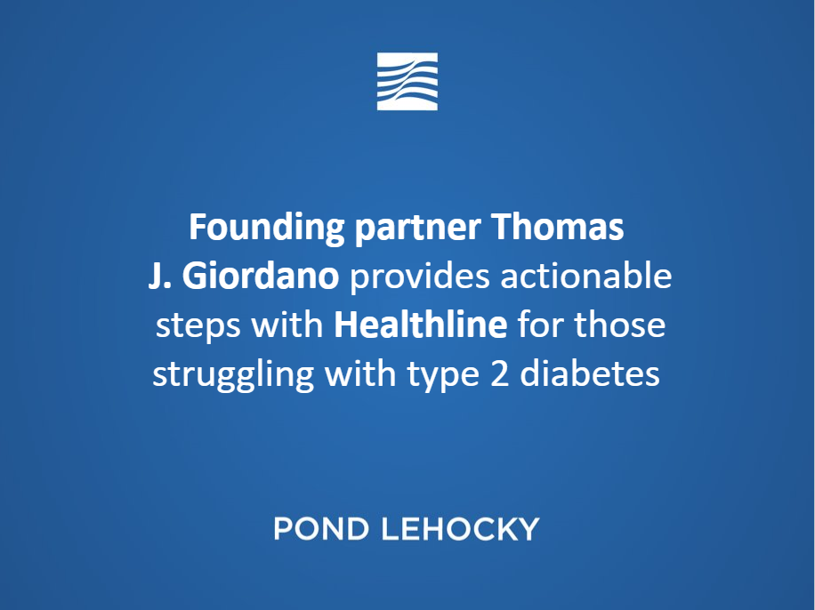 Founding partner Thomas J. Giordano provides actionable steps with Healthline for those struggling with type 2 diabetes