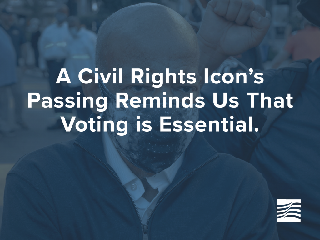 A Civil Rights Icon’s Passing Reminds Us That Voting is Essential
