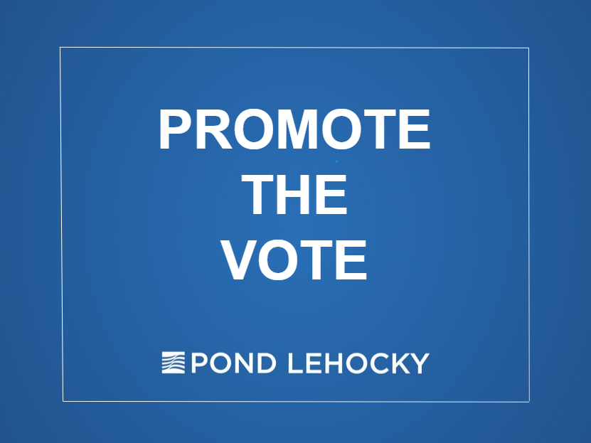 Pond Lehocky Giordano offers paid day of service for staff on Election Day