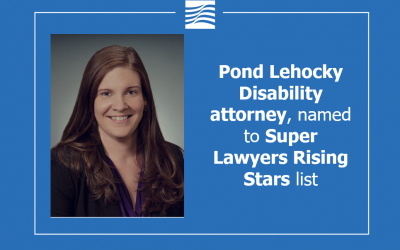 La abogada de Pond Lehocky Disability, Brynn Lapszynski, es nombrada en la lista de Super Lawyers Rising Stars