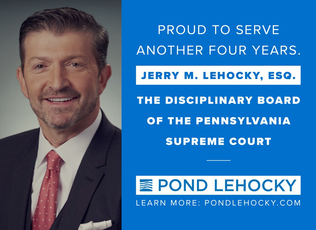 Founding Partner Jerry Lehocky Reappointed to Disciplinary Board of the Pennsylvania Supreme Court