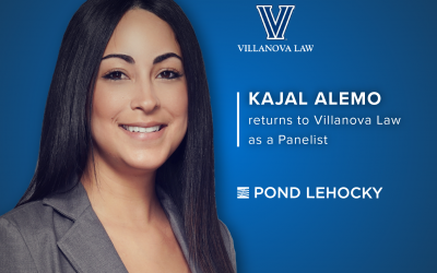Pond Lehocky Giordano Attorney Kajal Alemo returns to Villanova as Panelist