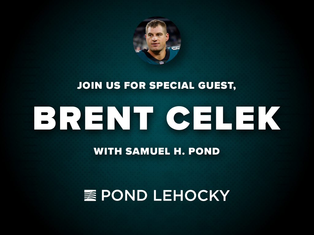 Former Eagles Tight End, Brent Celek, sits down with Samuel H. Pond for Radio Show