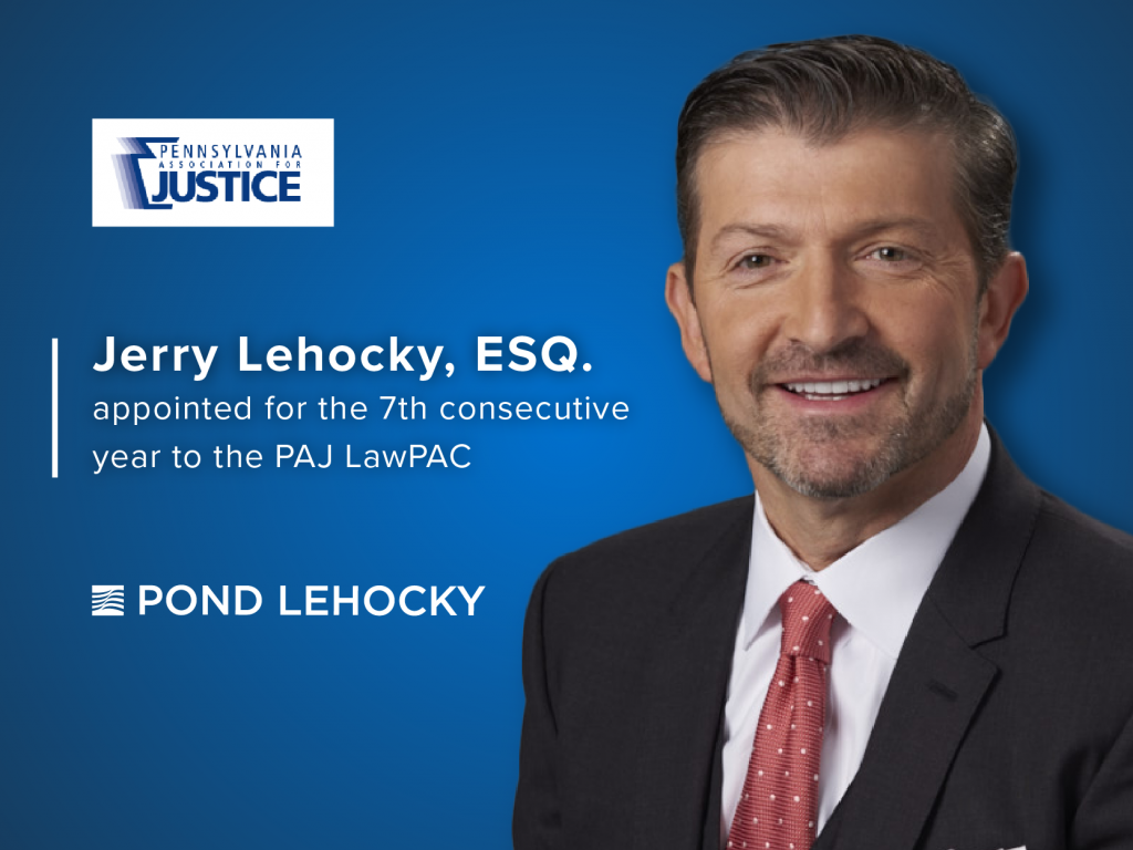 Jerry M. Lehocky, Esq. appointed for the 7th consecutive year to the PAJ LawPAC
