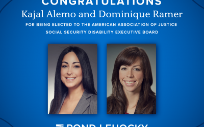 Pond Lehocky Disability Attorneys elected to American Association of Justice Social Security Disability Executive Board