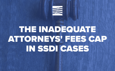 Los clientes pagan el precio del inadecuado límite de los honorarios de los abogados en los casos de SSDI