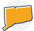 Stylized icon for Connecticut