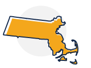 Stylized icon for Massachusetts