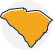 Stylized icon for South Carolina
