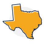 Stylized icon for Texas